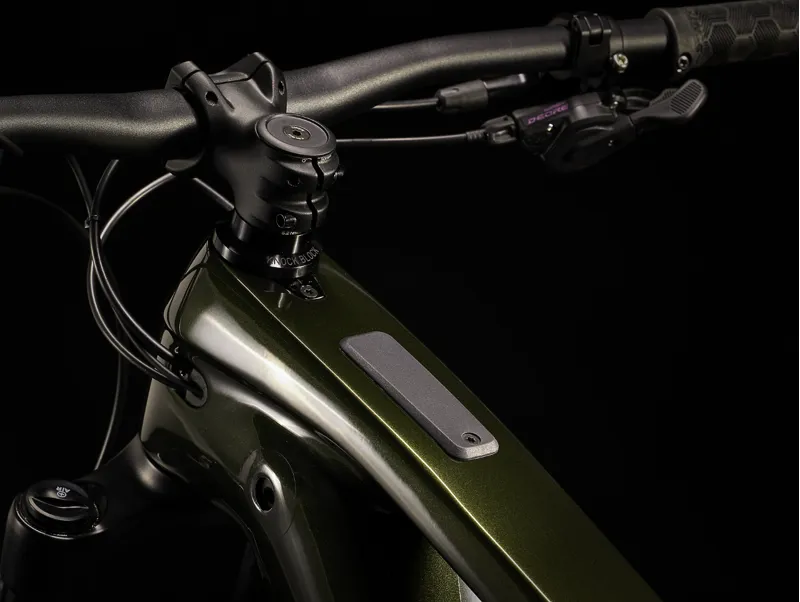 Trek Rail 9.5 Gen 4 Full Suspension Electric Mountain Bike 2025 in Black Olive-11